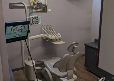 Fond du Lac office interior dentist's chair